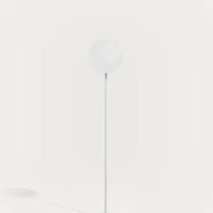 Lampadaire d'extérieure solaire Dinesh en acier gris 120 cm Kave Home Mauritius Mu