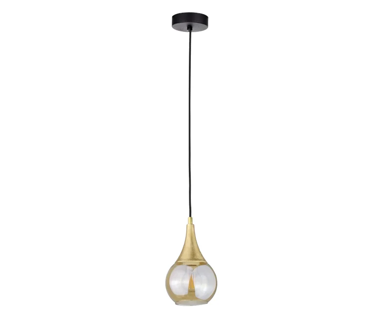 Suspension Keter Lighting Lacrima 1L, douille E27, hauteur 120 cm Clear