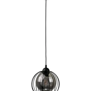 Suspension Keter Lighting Solo 1L, douille E27, hauteur 120 cm Black