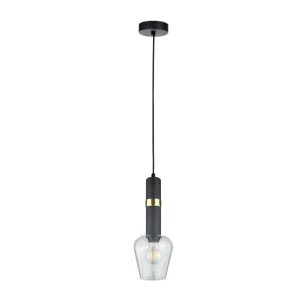 Suspension Keter Lighting Verbum 1L, douille E27, hauteur 120 cm Black