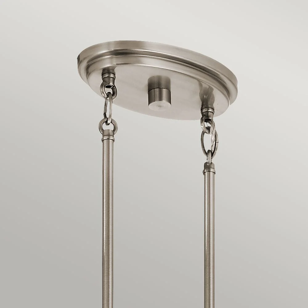Lustre Kichler (KL-GRAND-BANK5) Grand Bank, acier, verre E14 5L