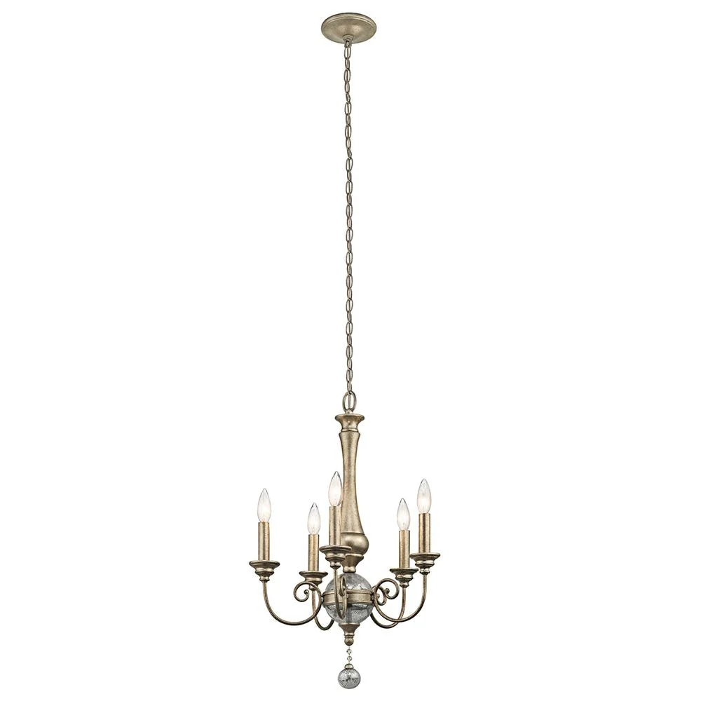 Lustre Kichler (KL-ROSALIE-5A) Rosalie en acier E14 5L
