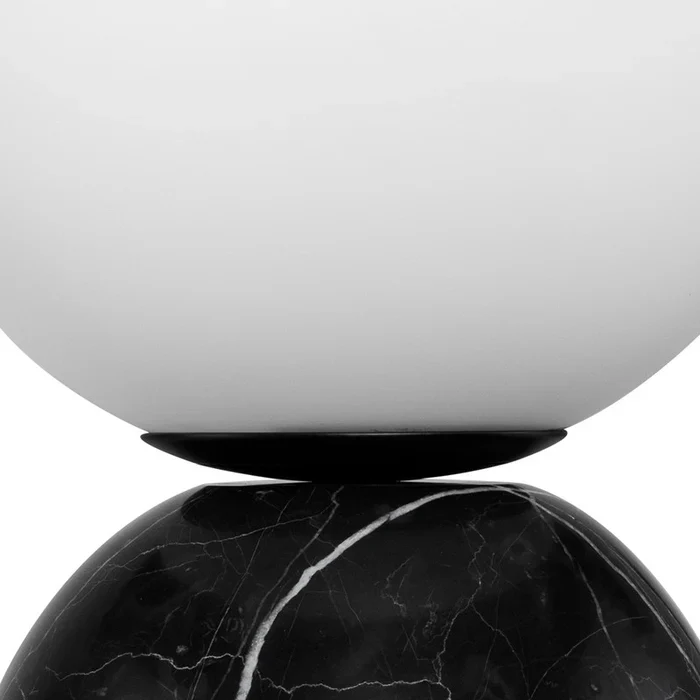 KIKI TABLE LAMP "BLACK MARBLE BASE"