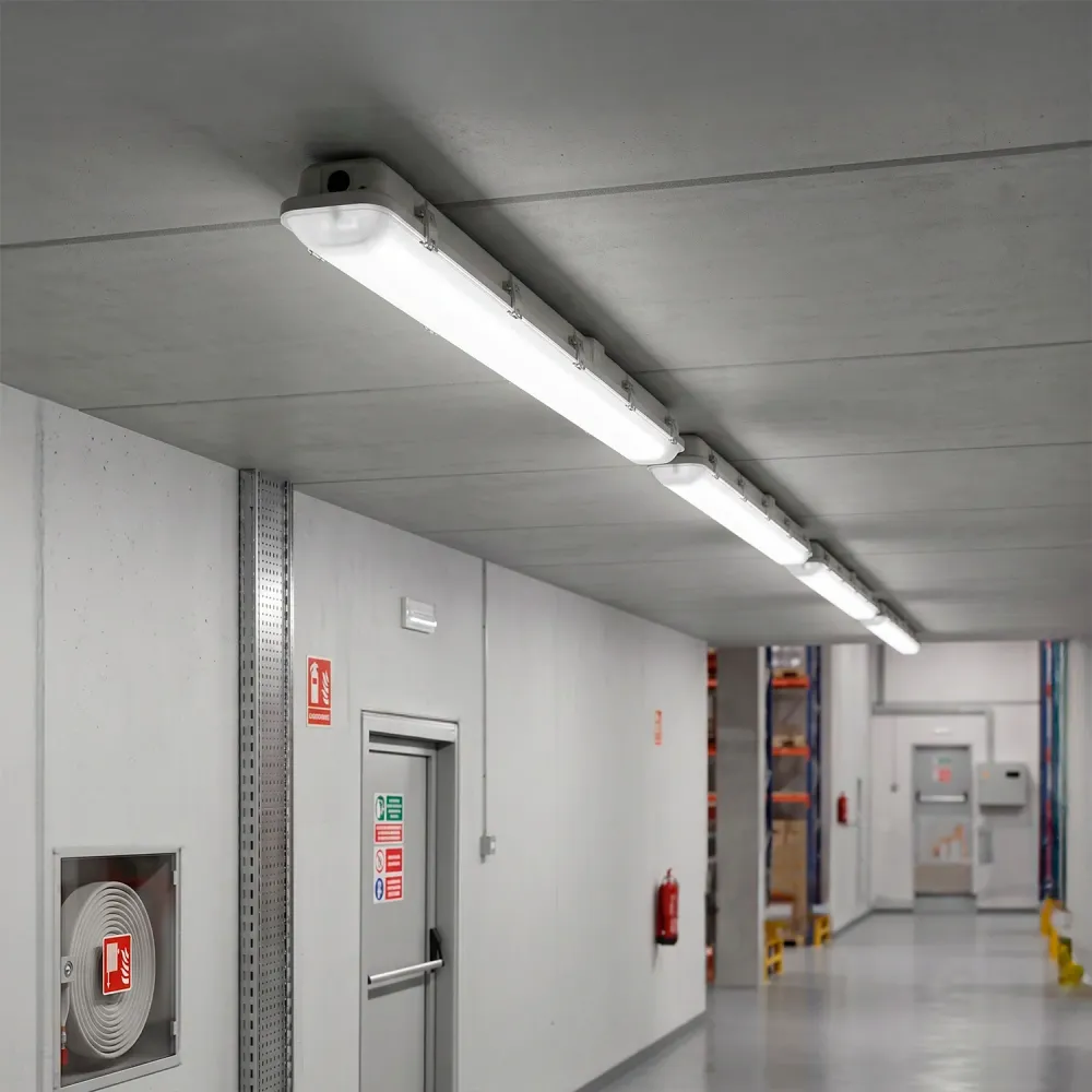 Kit d'éclairage de secours LED étanche et connectable 40 W 4 800 lm IP65 CCT (température de couleur dimmable) 3 000-6 500...