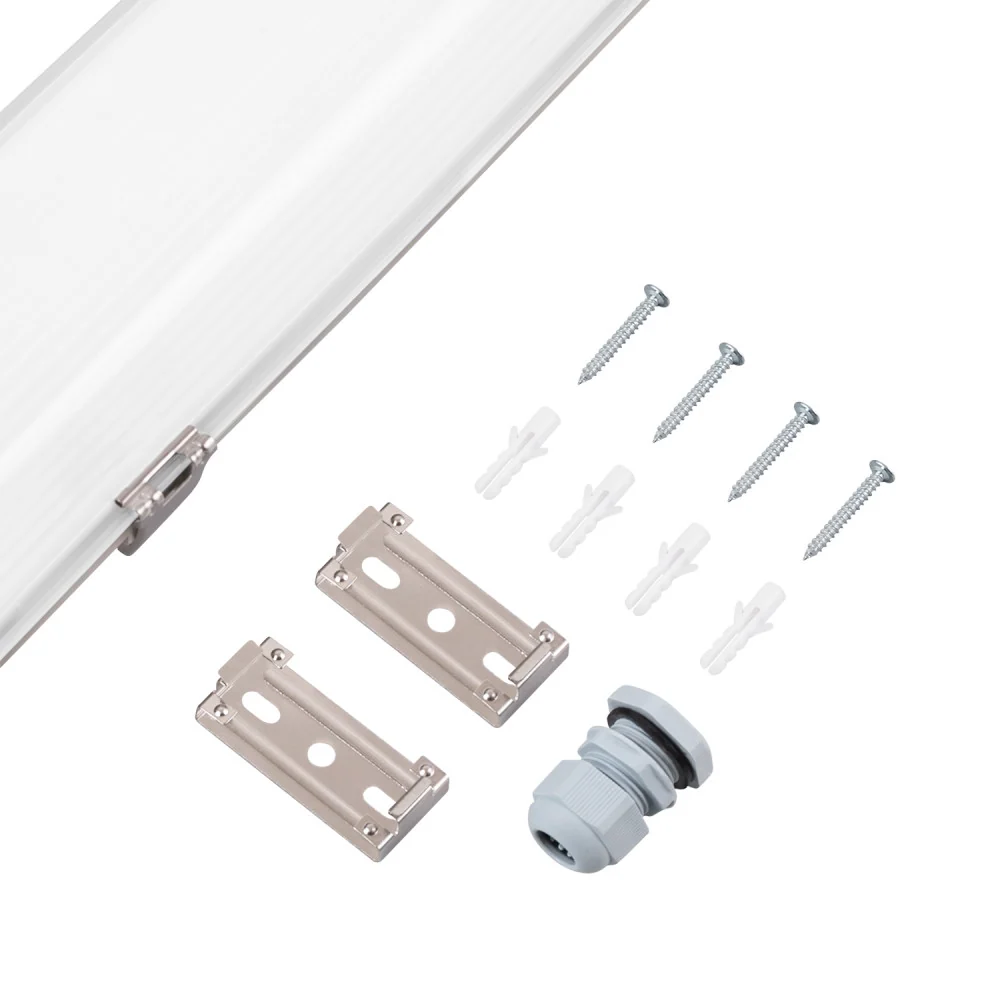 Kit d'éclairage de secours LED étanche et connectable 40 W 4 800 lm IP65 CCT (température de couleur dimmable) 3 000-6 500...