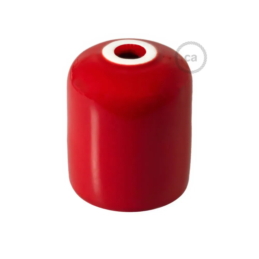Kit douille E27 en céramique - Rouge