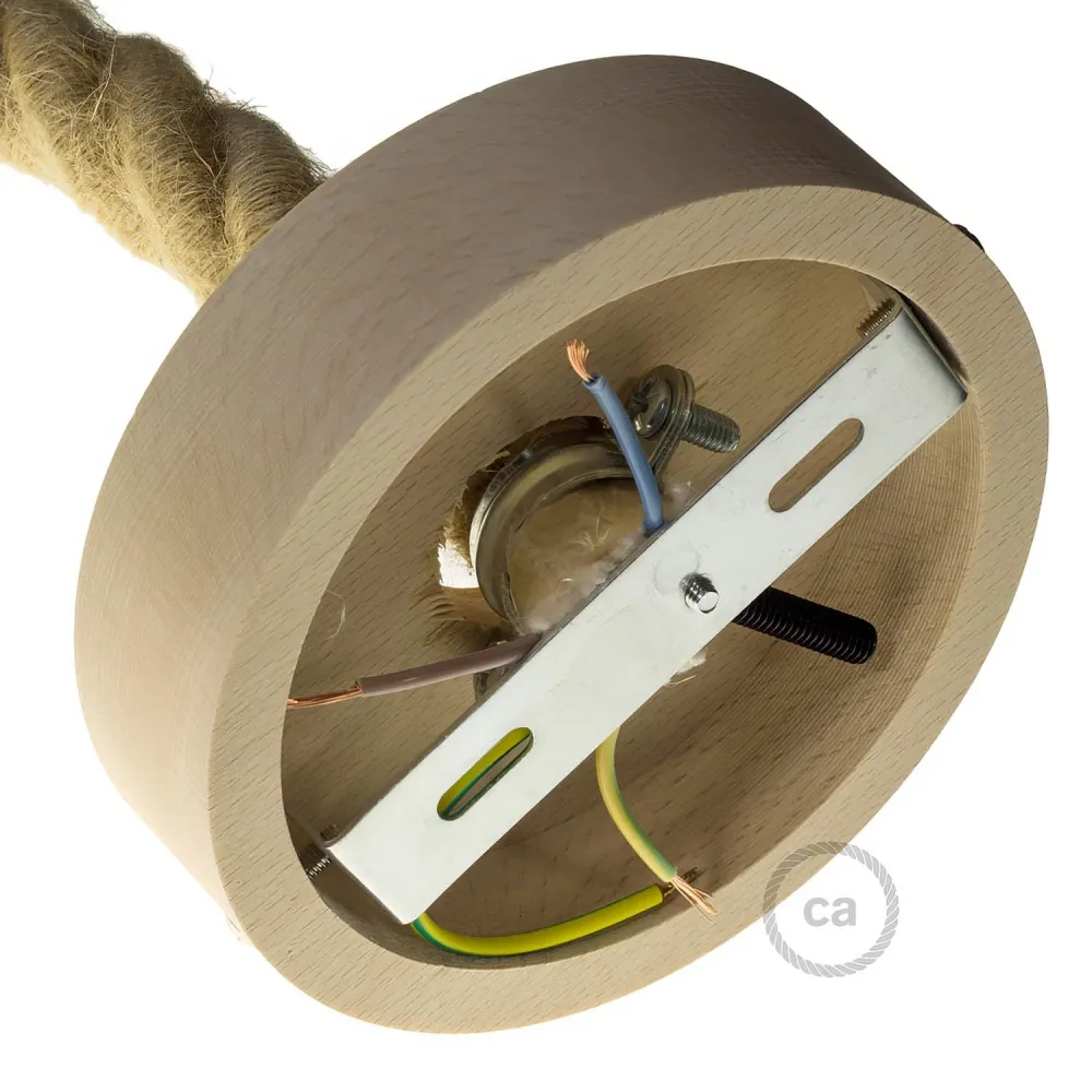 Kit pavillon en bois pour cordon 3XL - Neutre