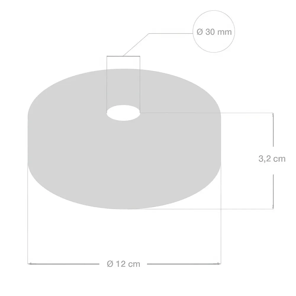 Kit pavillon en bois pour cordon 3XL - Neutre