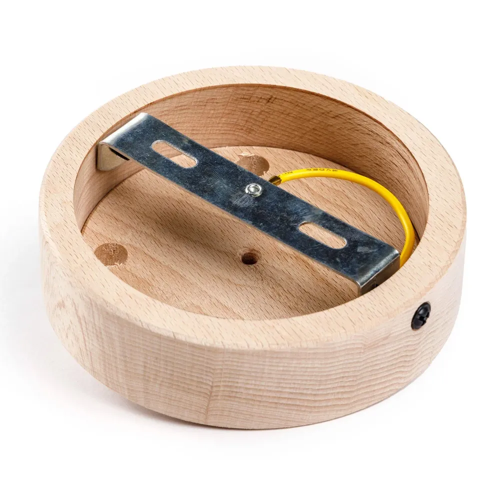 Kit pavillon cylindrique en bois à 4 trous - Neutre