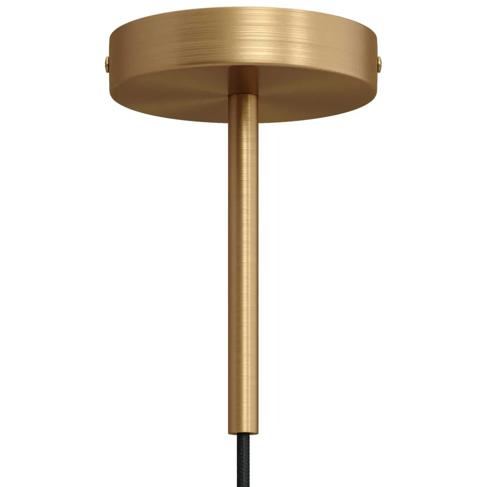 Kit pavillon cylindrique en métal avec serre-câble de 15 cm - Bronze satiné
