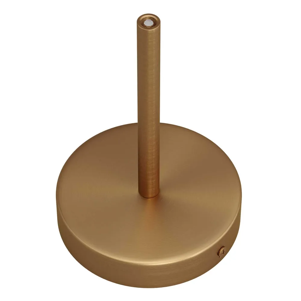 Kit pavillon cylindrique en métal avec serre-câble de 15 cm - Bronze satiné