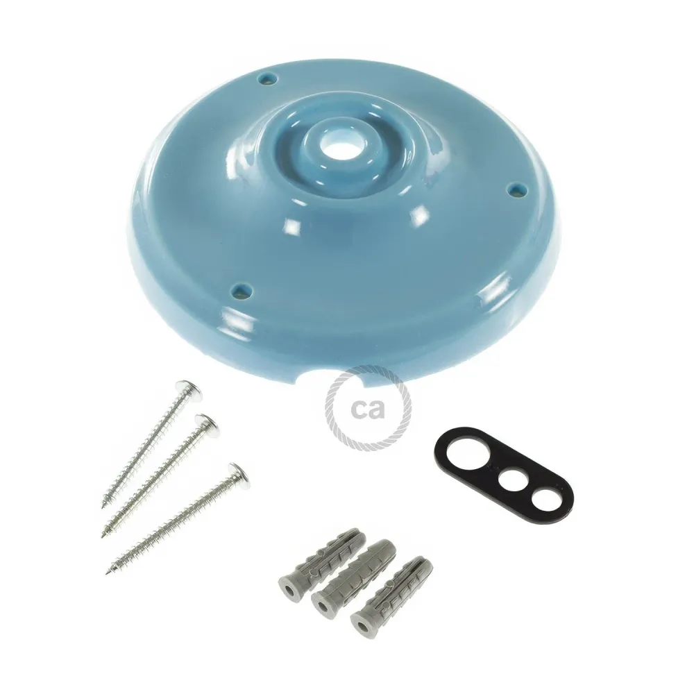 Kit pavillon en porcelaine - Bleu clair