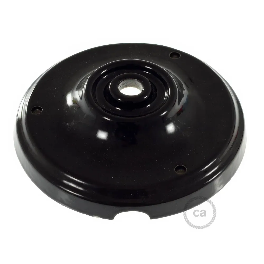 Kit pavillon en porcelaine - Noir