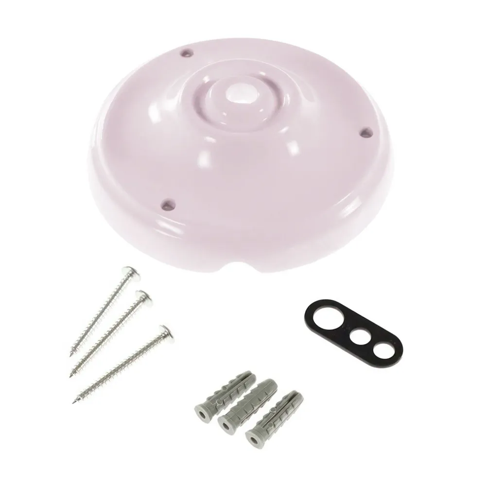 Kit pavillon en porcelaine - Rose ancien