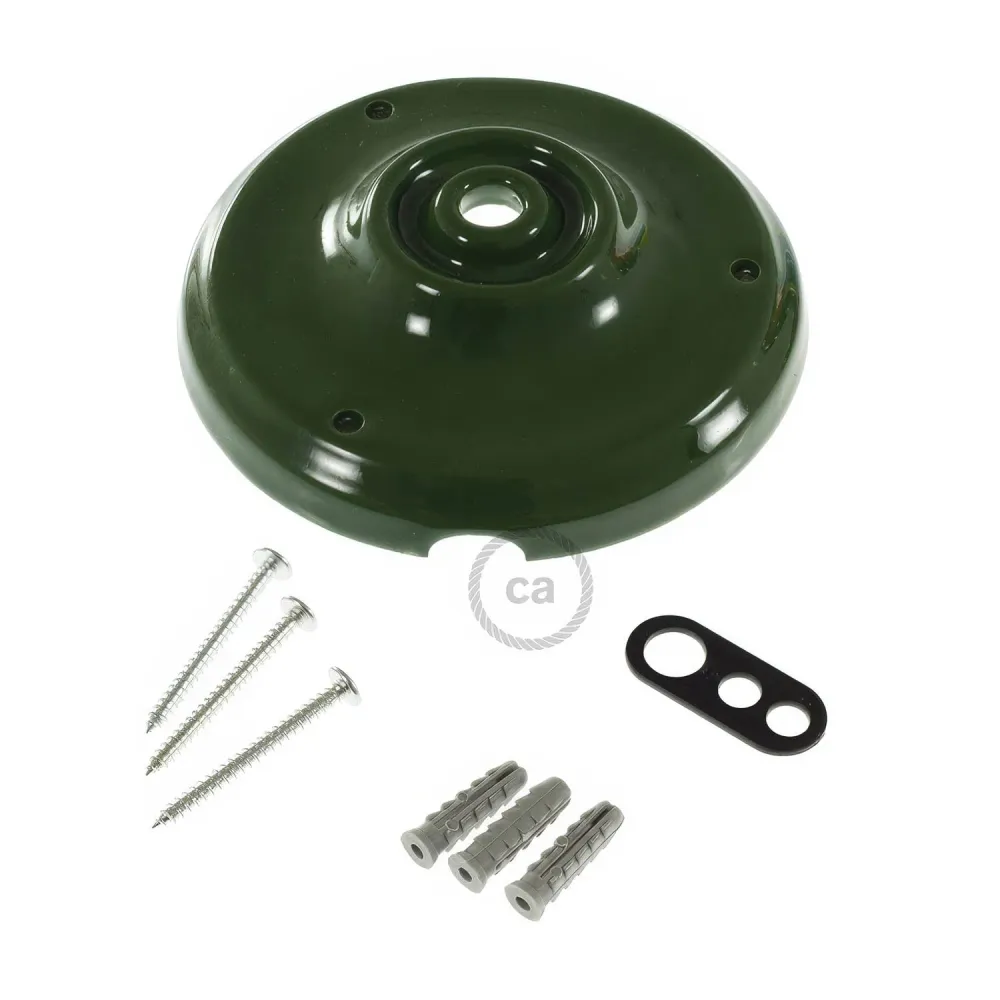 Kit pavillon en porcelaine - Vert