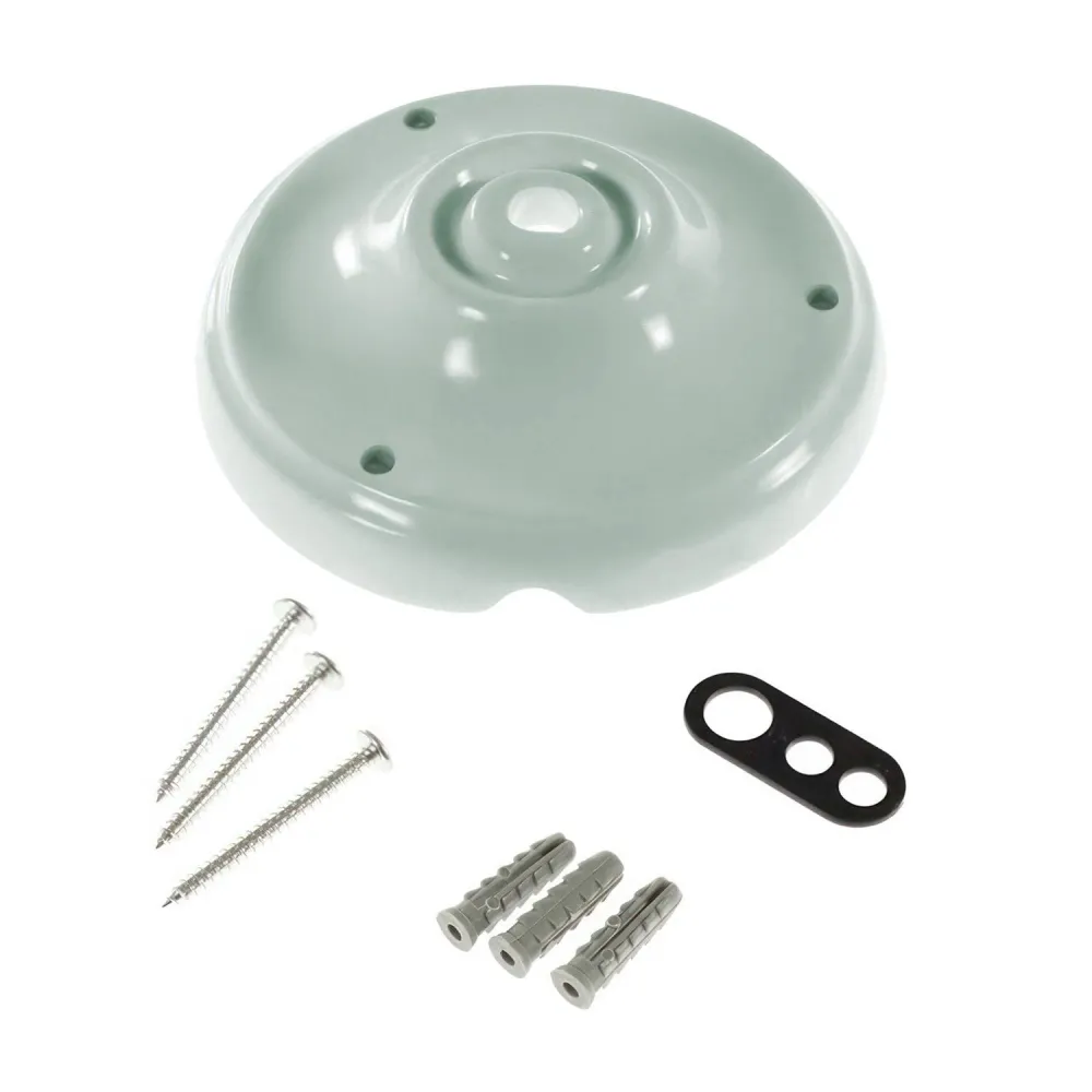 Kit pavillon en porcelaine - Vert sauge