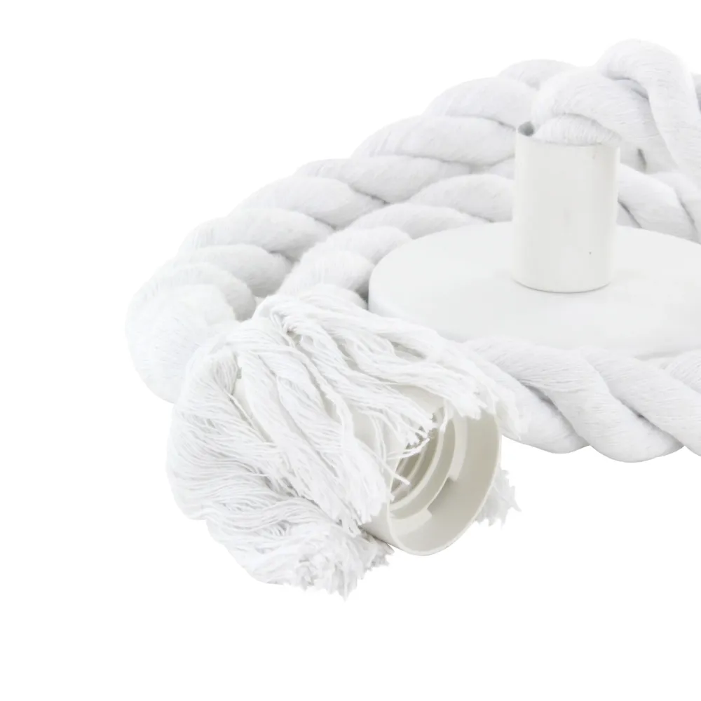 Kit suspension en corde - blanc
