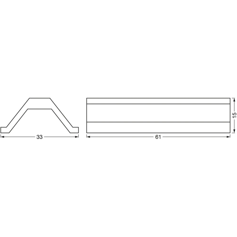 Kit de suspension d'accessoires pour projecteur sur rail LED Ledvance