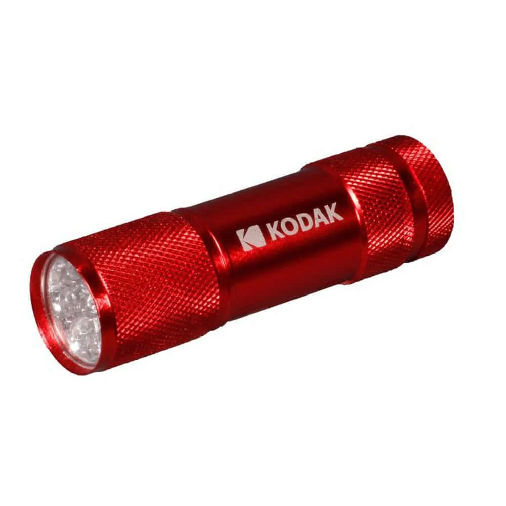 Lampe de poche à 9 DEL - Rouge Kodak