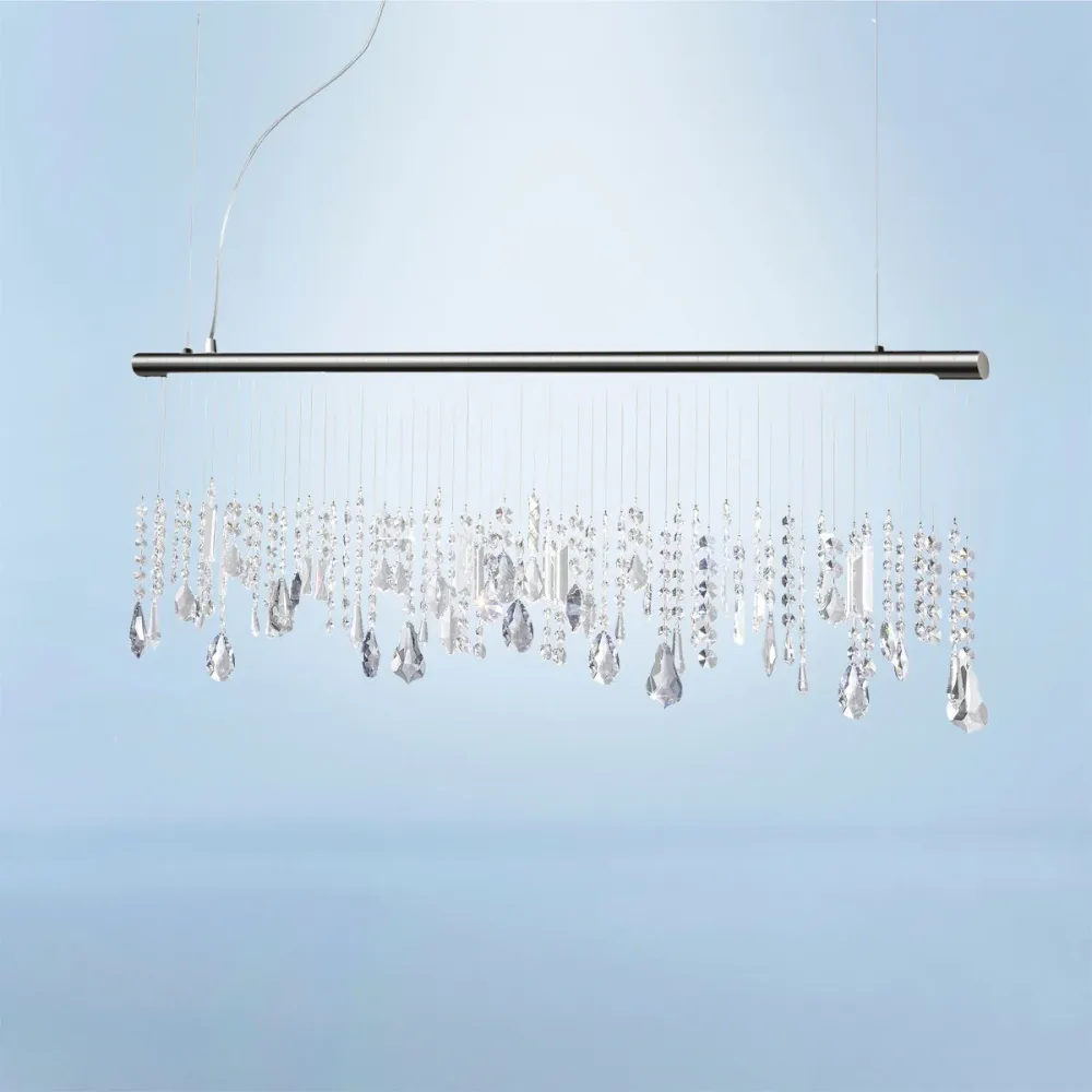 Kolarz suspension linéaire STRETTA LED chrome
