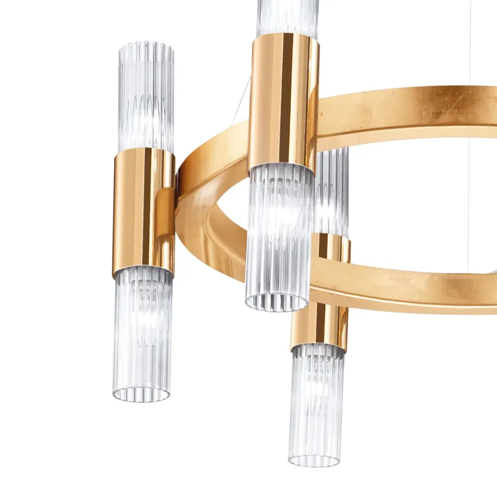 Lustre Kolarz en verre GIRO Gold