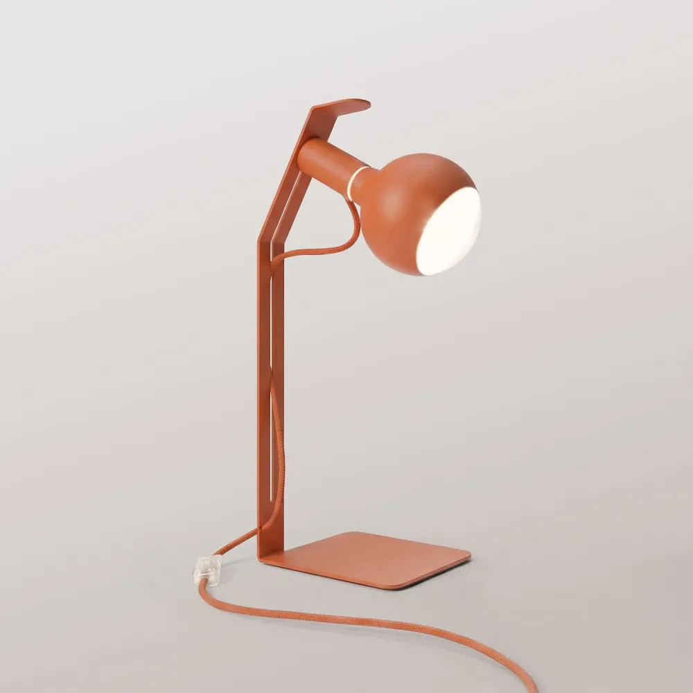 Koso Lucia - Lampe de table avec fiche UK - Orange