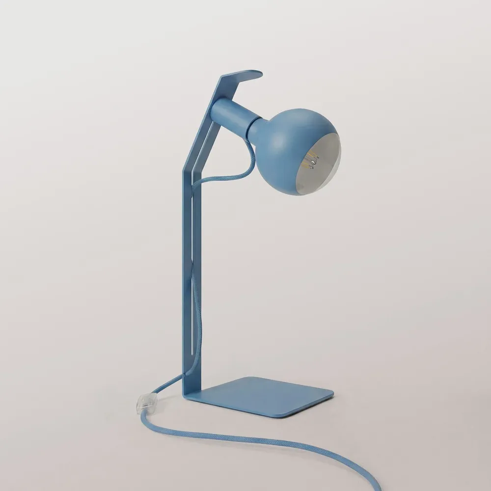 Koso Lucia - Lampe de table avec Fiche UK - Bleu
