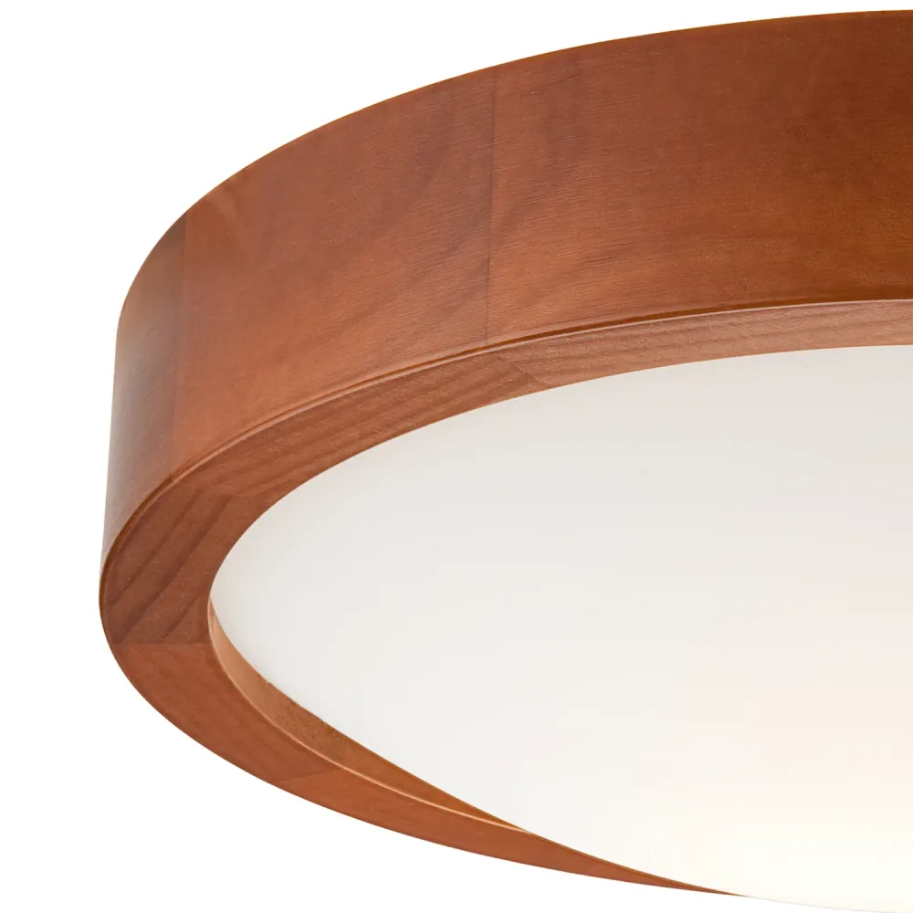 Applique murale Lamkur en bois rustique E27 H cm Light