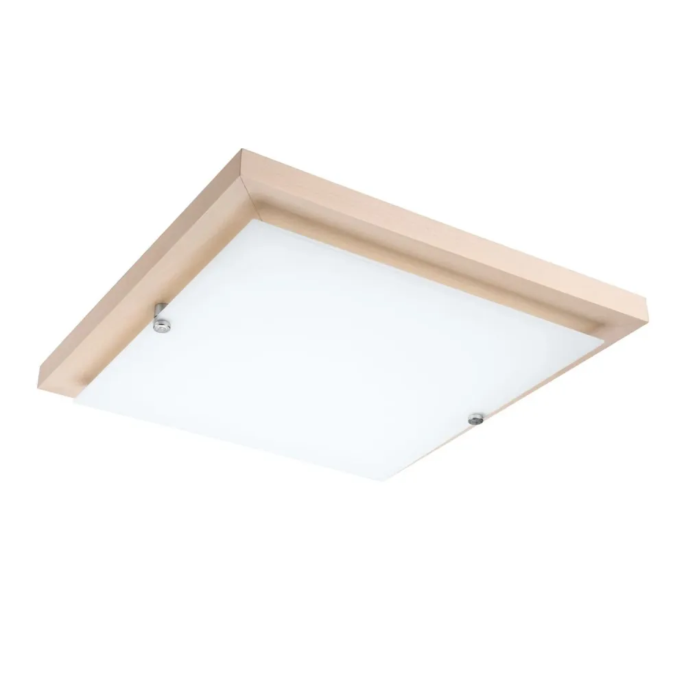 Applique murale Lamkur en bois rustique H 6,5 cm Light