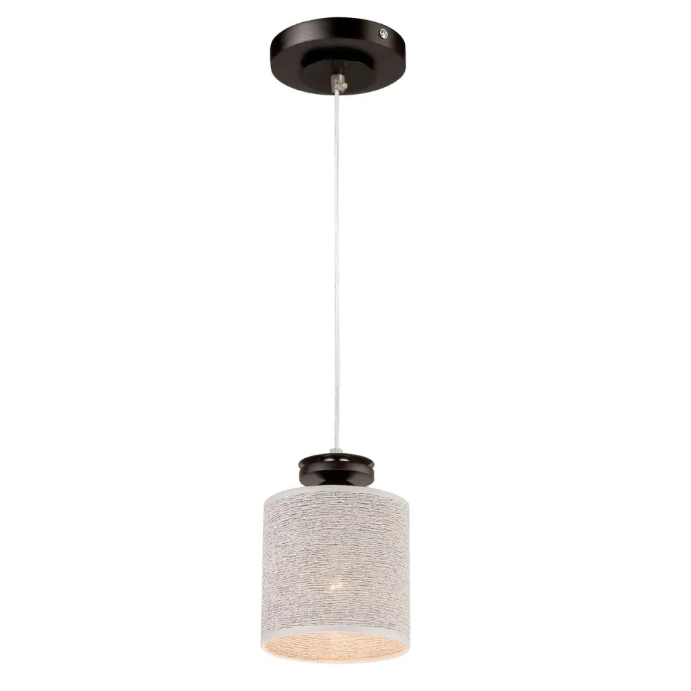 Suspension Lamkur Rosa en acier noir E27 H 80 cm