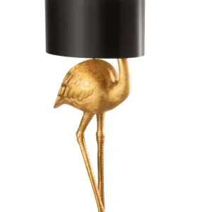 Lamp Flamingo Poly Goud/Zwart