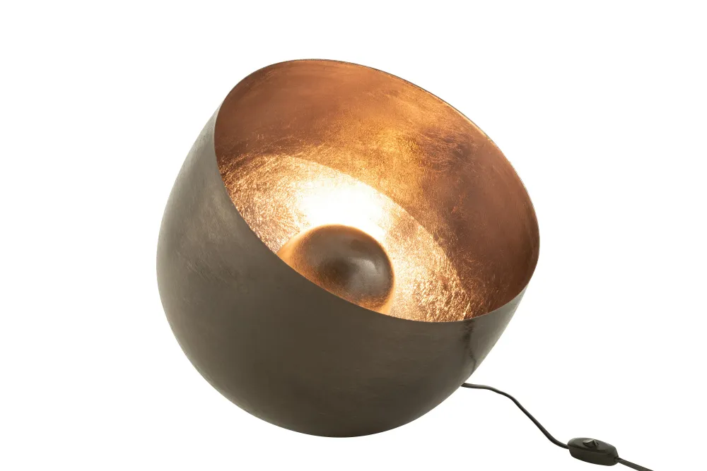 Lamp Saloon Metaal Zwart