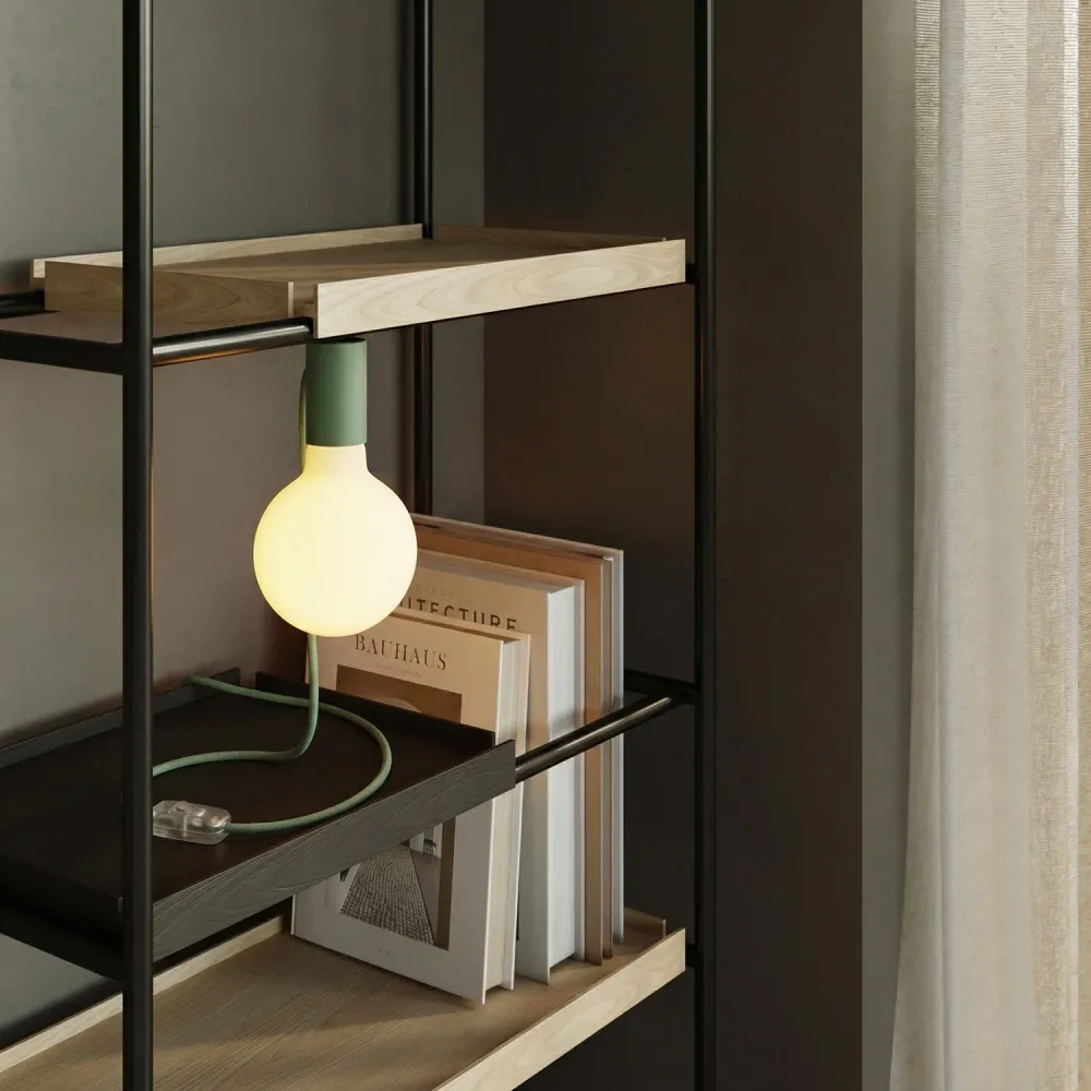 Lampada magnetica plug- con attacco E27 - Verde