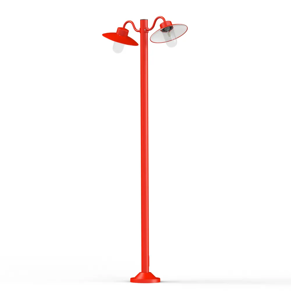 Lampadaire Belcour N°5 clair Rouge signalisation 056 106009056