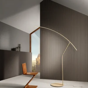 Lampadaire Dakota or pt-dakota-oro