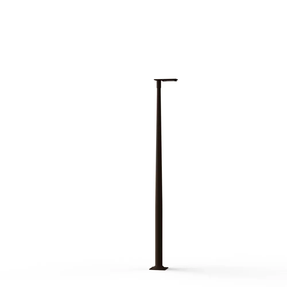Lampadaire Hector N°2 LED Asym 32W 2700K Dali Rouille 046 182042046