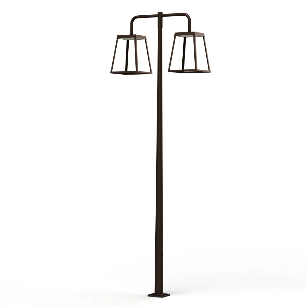 Lampadaire Lampiok 4 N°5 LED 35w 2700°k PMMA satiné Rouille 046 175039046