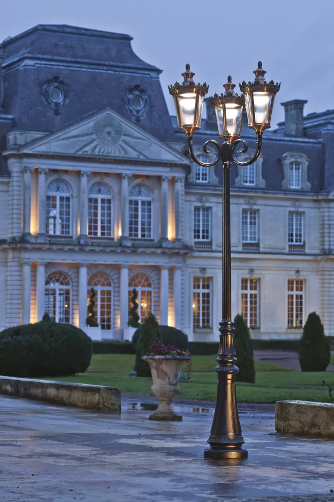 Lampadaire Louvre N°11 E27 Cuivre brut 082 133021082