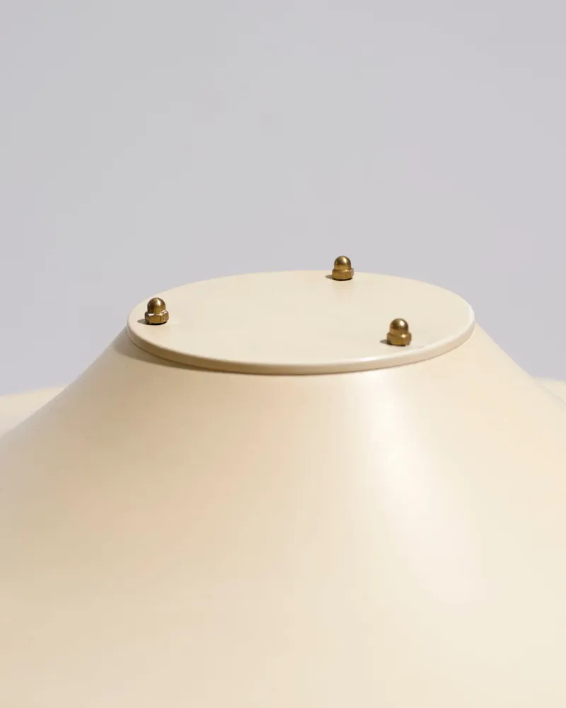 LAMPADAIRE EN MÉTAL BLANC, LYFA, 1970s