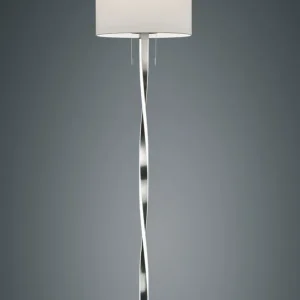 Lampadaire Nandor nickel 475310307
