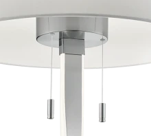 Lampadaire Nandor nickel 475310307