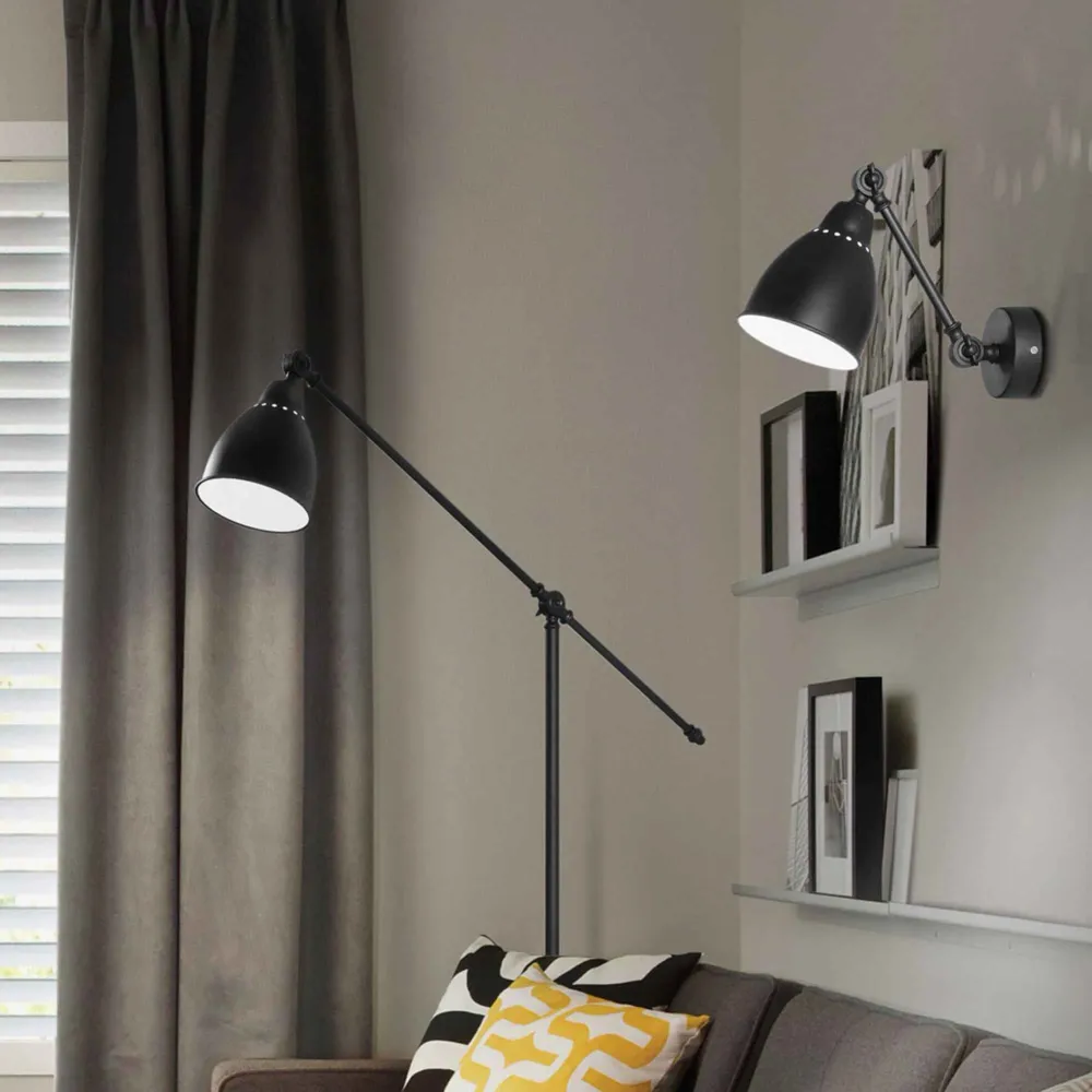 Lampadaire NEWTON noire - Élégance et modernité dans votre intérieur