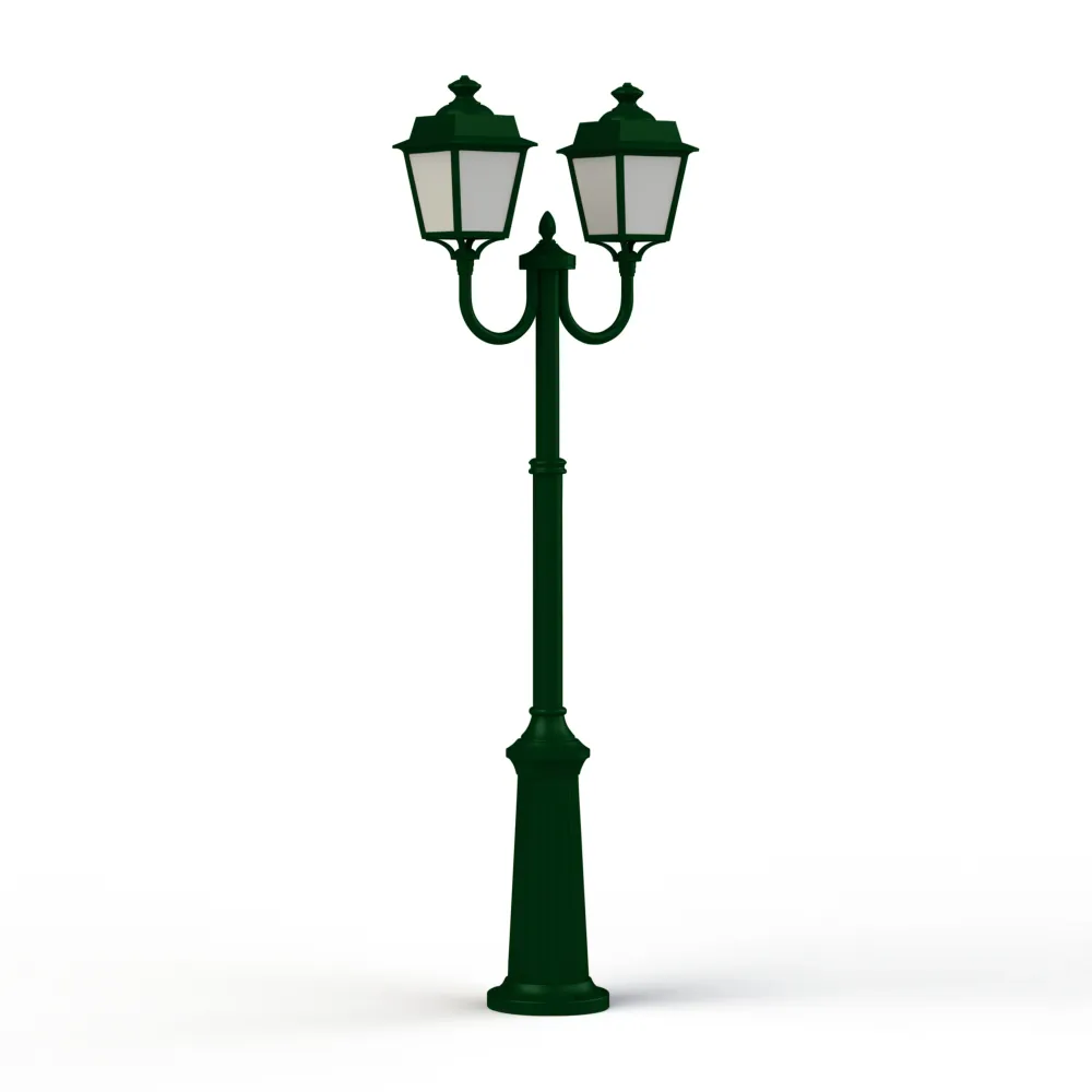 Lampadaire Place des Vosges 1 évolution N°13 Vert sapin 067 150034067