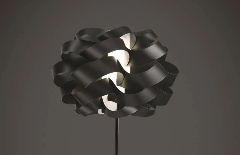 Lampadaire polilux CLOUD noir