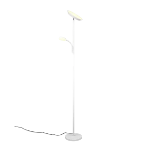 Lampadaire Specter blanc avec liseuse R47842131