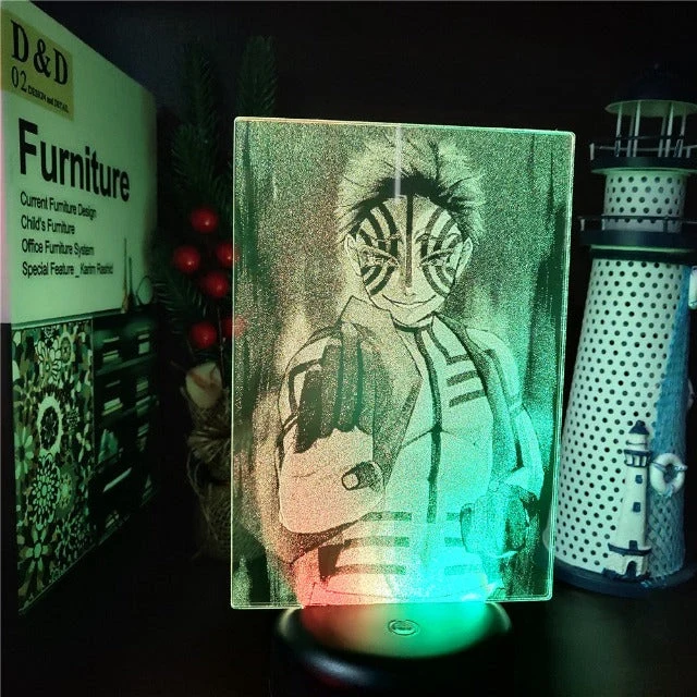 Lampe Akaza Demon Slayer