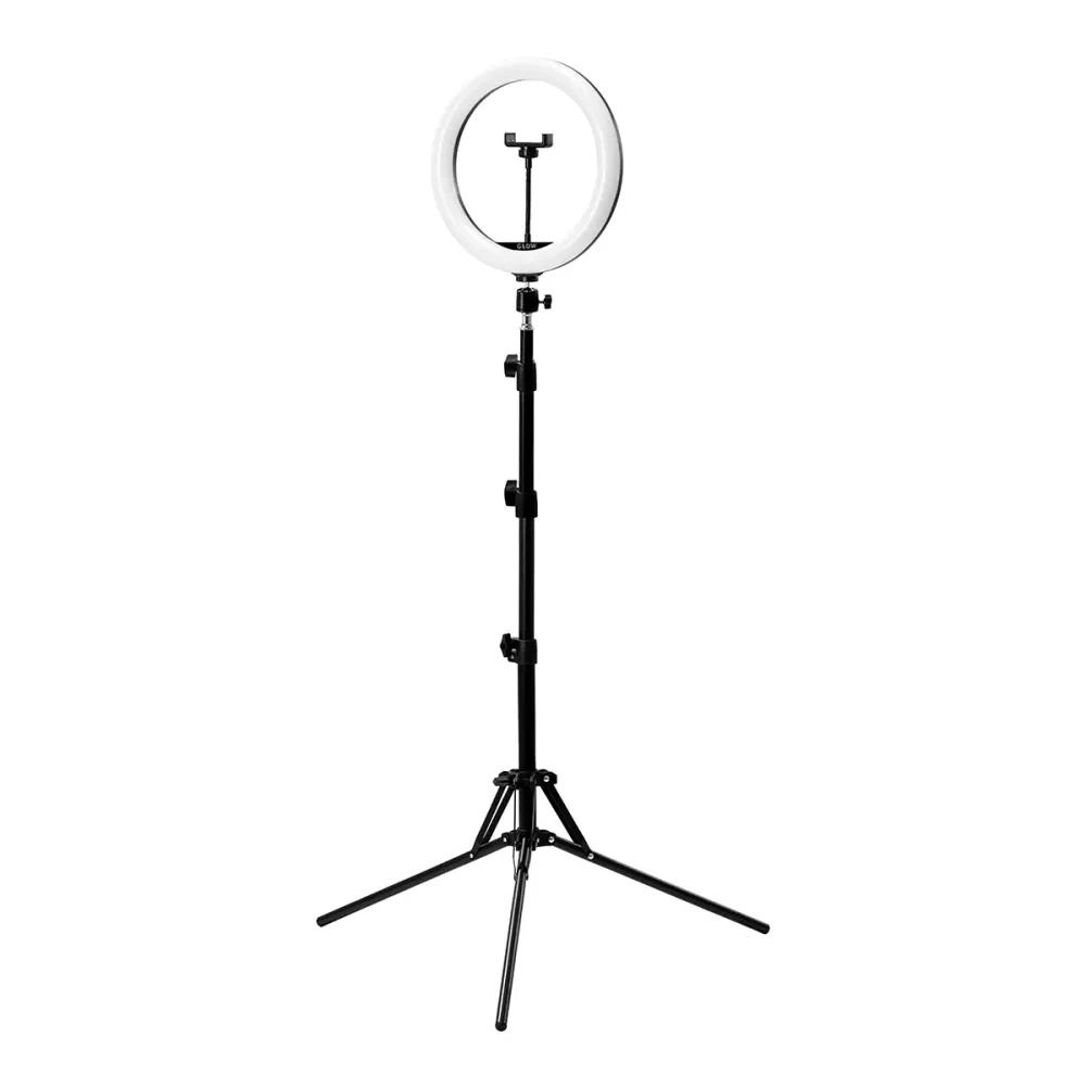 Lampe anneau GLOW anneau 10" bsc avec trépied 10W