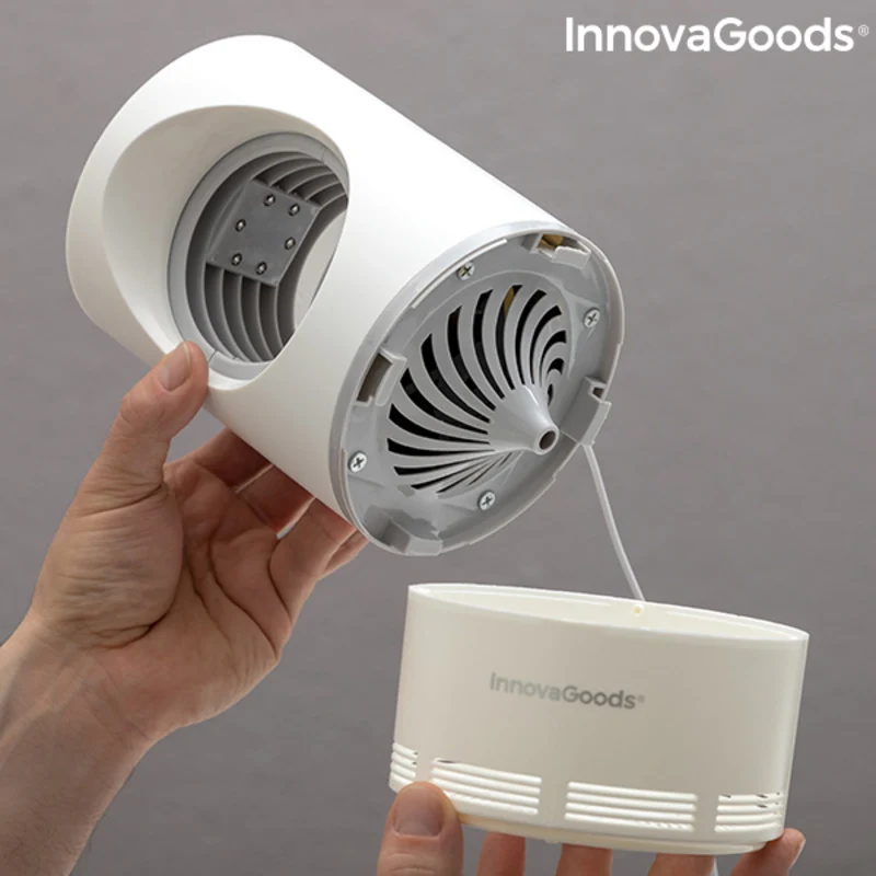 Lampe anti-moustiques à aspiration KL Vortex InnovaGoods IG816025 Blanc (Reconditionné )