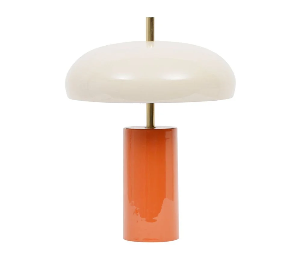 Lampe Arty - Orange Ecru