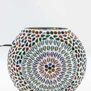 Lampe blanche 18 cm